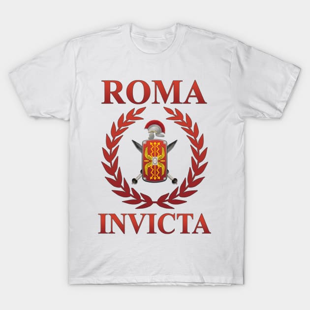 Roma Invicta Roman Empire Legionary Glory T-Shirt by AgemaApparel